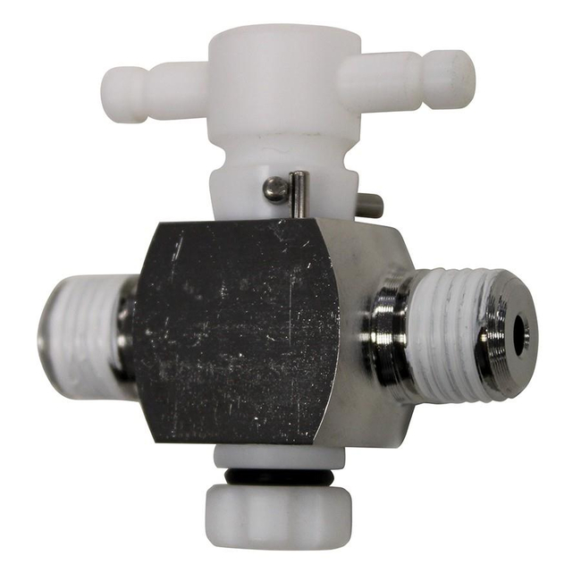 Chromatography Research Supplies SPE Manifold PTFE Valve Plug and SS Valve Body